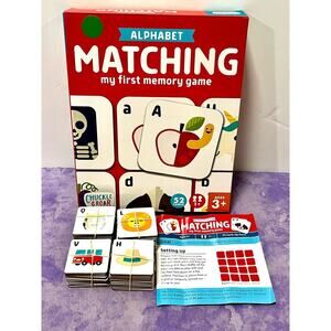 Chuckle & Roar Matching Game Alphabet Concentration